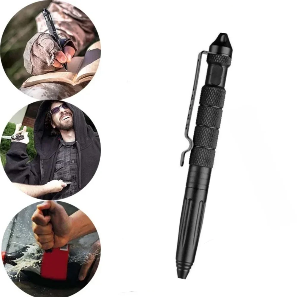 Pen Tactical Glass - 텅스텐강 다기능 전술 자가 방어 펜