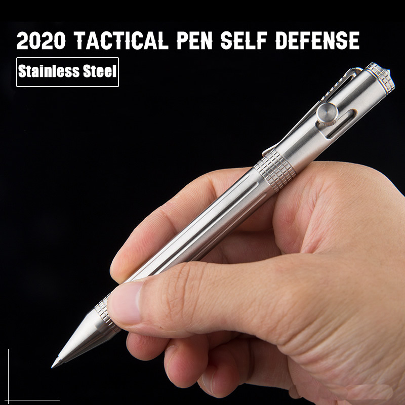 Pen Tactical Glass - 신형 자기방어용 스테인리스 전술 펜 볼트