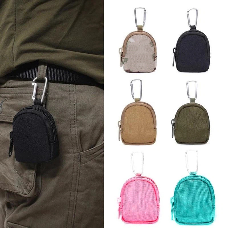 Edc Carry Bag For Men - 남성용 전술 EDC 키 지갑, 지퍼