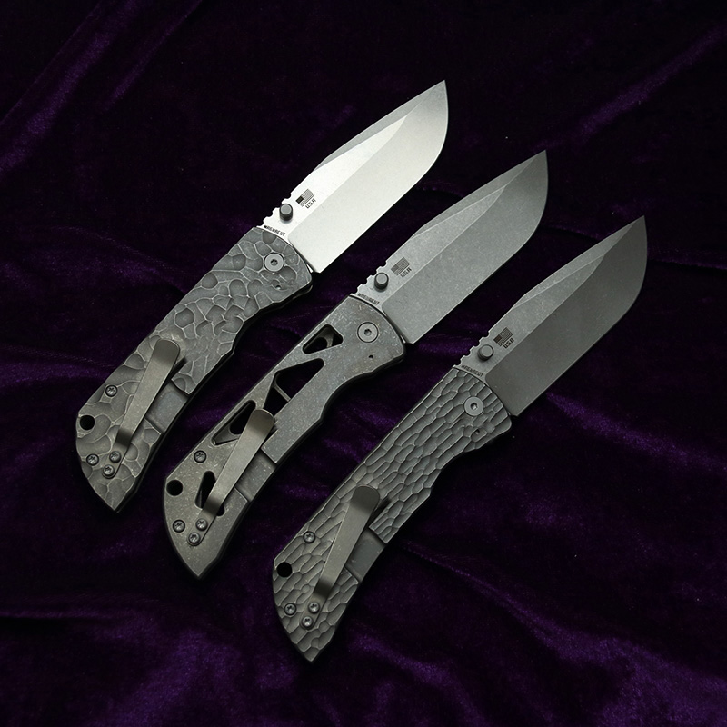Pocket Knife Ceramic - LEMIFSHE 제작 3.5 Mac2 티타늄 핸들