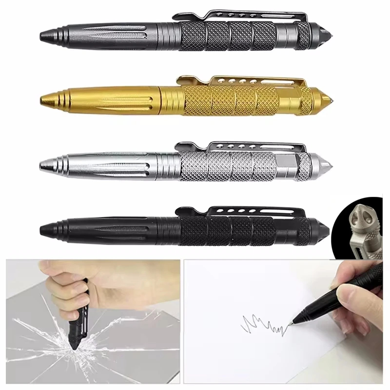 Pen Tactical Glass - 1/2/3/4pcs 다기능 전술 펜 야외 자기