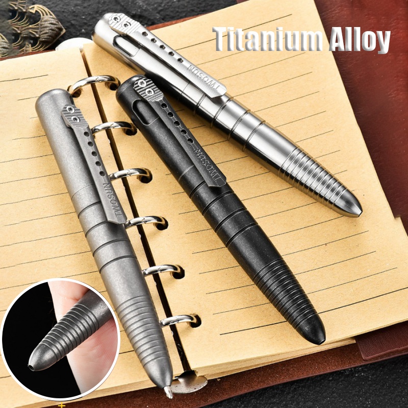 Pen Tactical Glass - 티타늄 전술 펜, EDC 다기능 도구,