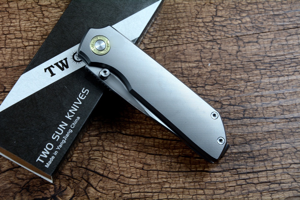 TWOSUN 접이식 칼 K110 블레이드 TC4 티타늄 - Pocket Knife Ceramic 리뷰 및 가격