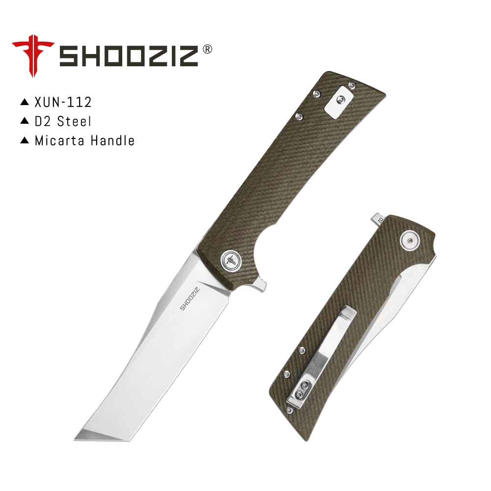 Shooziz XUN112 EDC 접이식 나이프(클립  - Edc Carry Clip 리뷰 및 가격