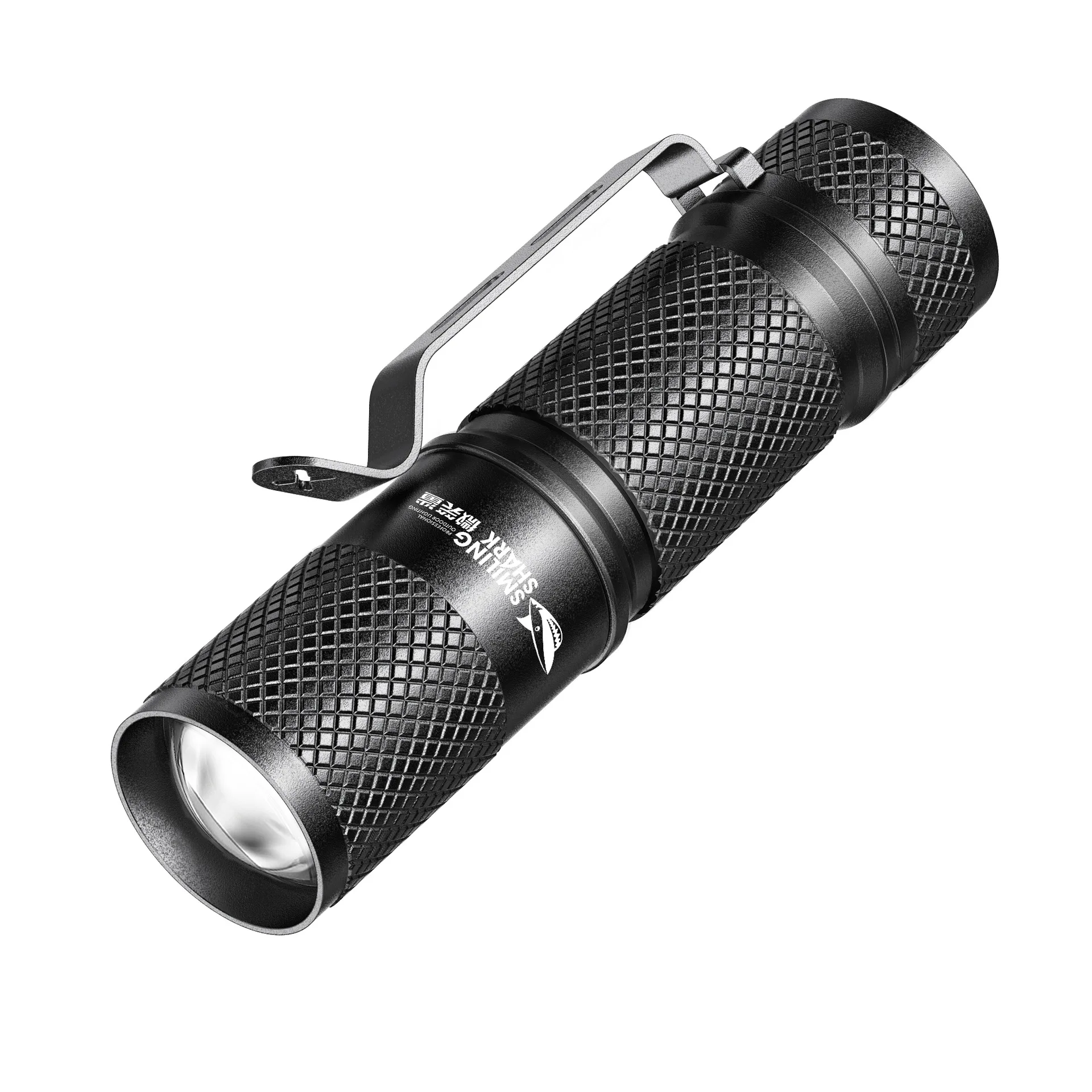 새로운 울트라 강력한 손전등 LED 미니 전술 줌 손전 - Edc Carry Clip 리뷰 및 가격