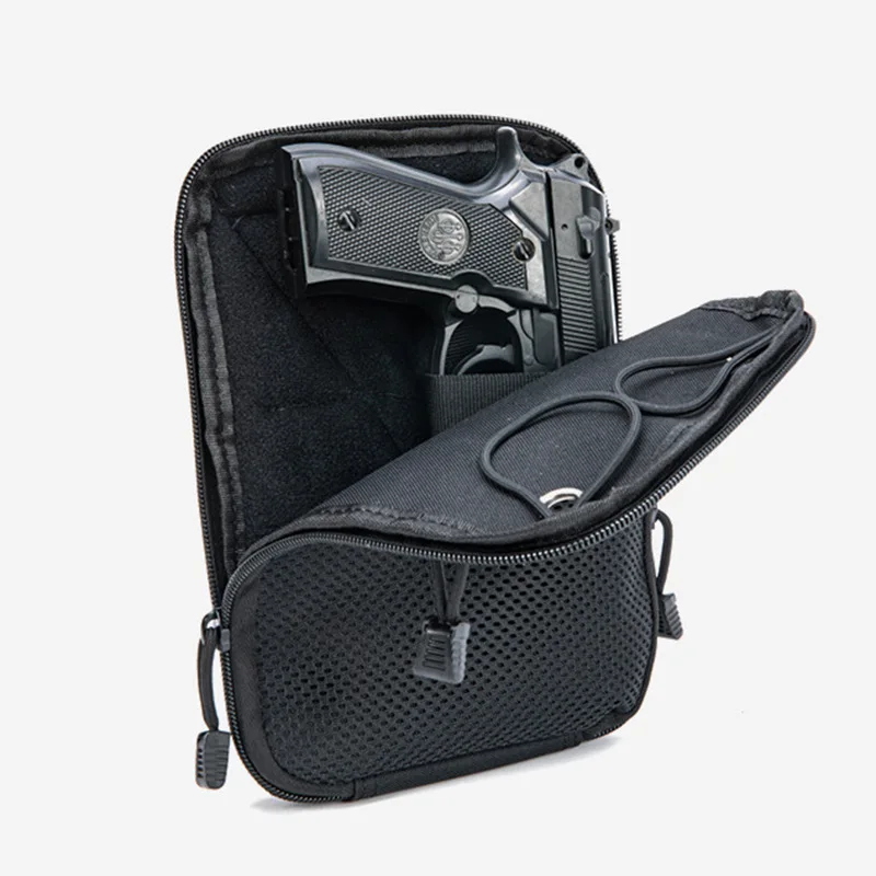 Molle 전술 숨겨진 총 홀스터 파우치 유니버설 권총 - Edc Concealed Carry 리뷰 및 가격