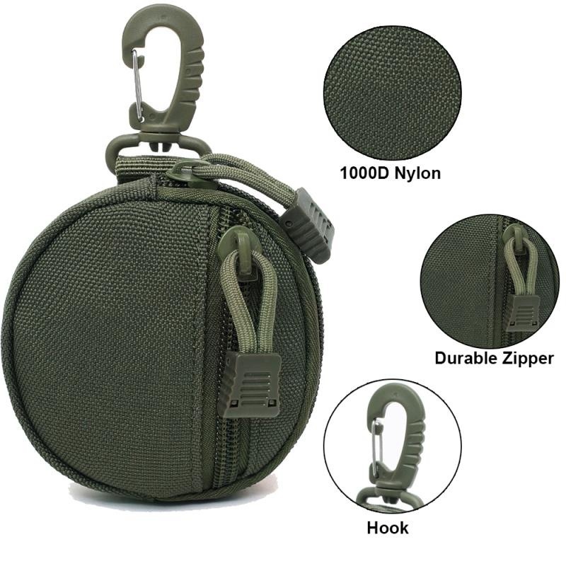 다기능 야외 허리 가방, 전술 나일론 미니 키체인 가방 - Edc Carry Items 리뷰 및 가격