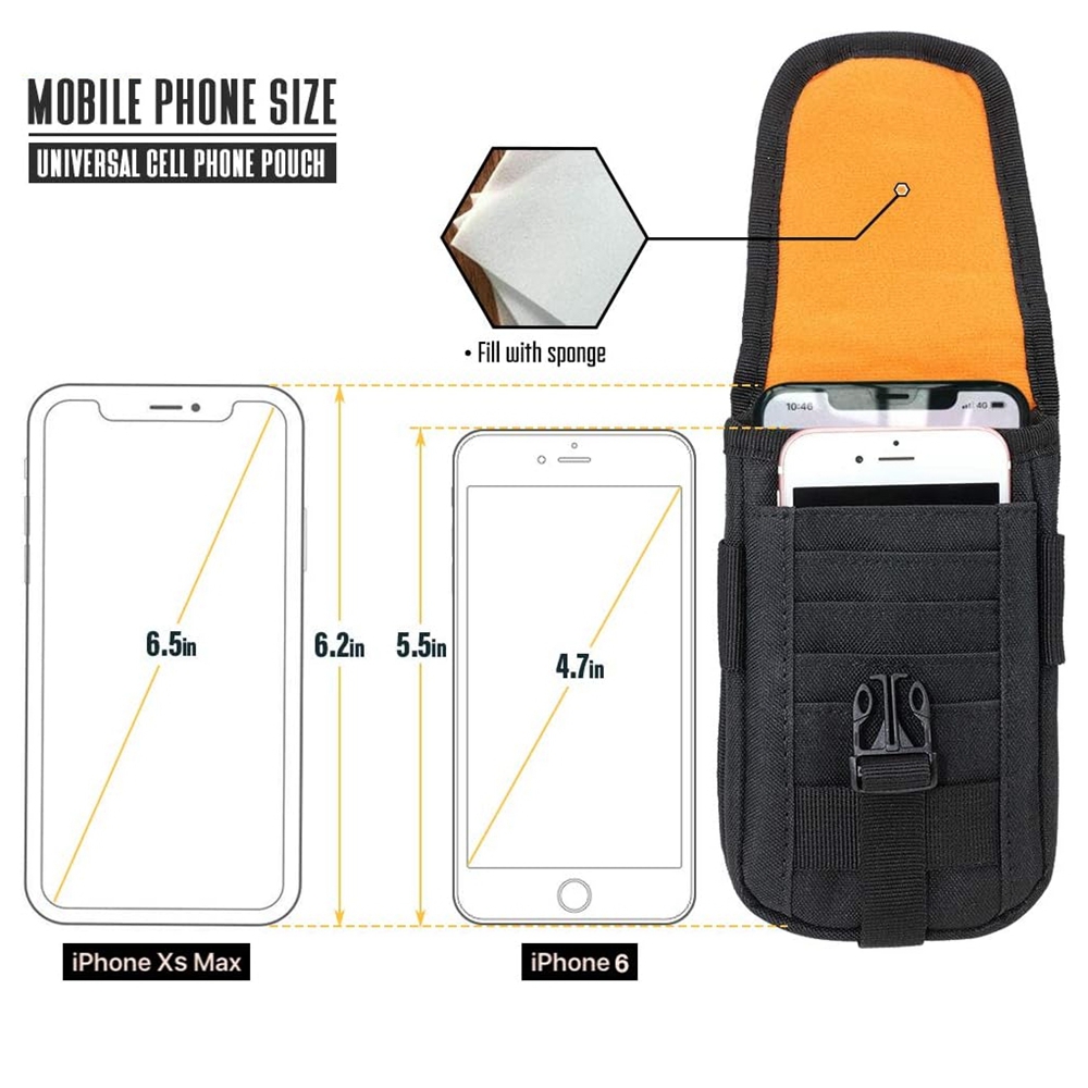 전술용 폰 파우치 몰리, 스마트폰 홀스터 가방 EDC  - Edc Everyday Carry 리뷰 및 가격