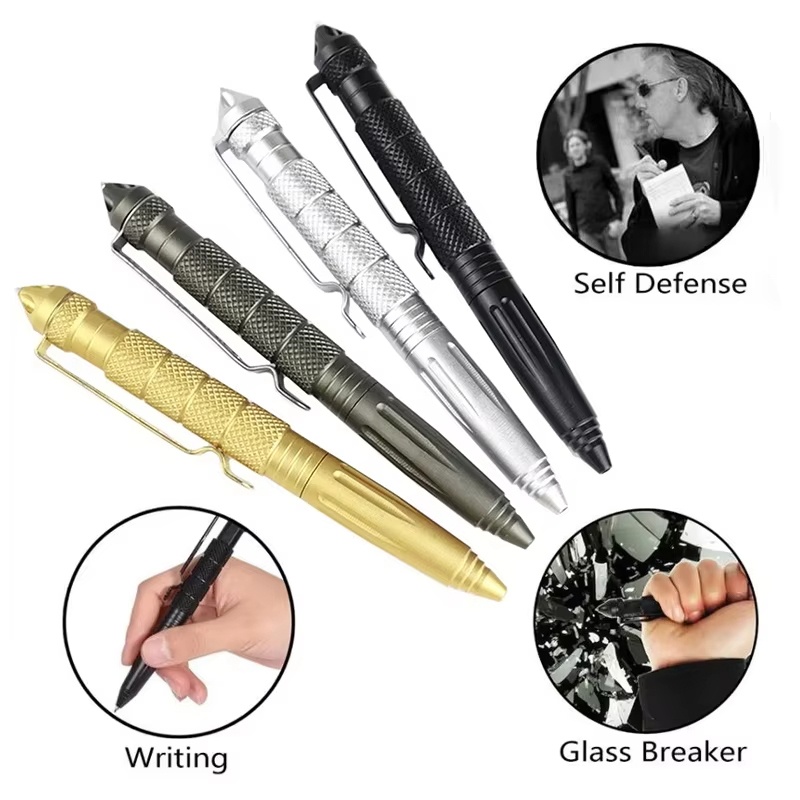 군사 전술 펜 알루미늄 합금 야외 캠핑 보안 생존 도구 - Pen Tactical Glass 리뷰 및 가격
