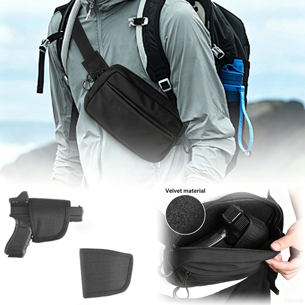 숨김 휴대용 허리 가방 전술 패니 팩 홀스터 권총 파우 - Edc Concealed Carry Fanny Pack 리뷰 및 가격