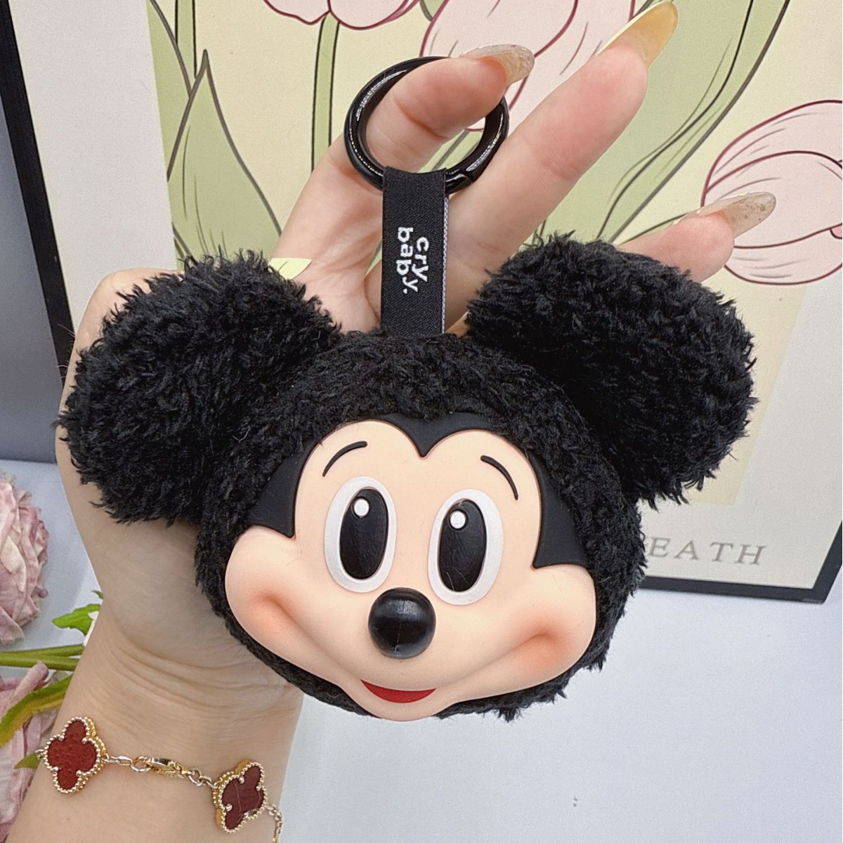 미키 미니 봉제 인형 키체인 귀여운 비닐 피규어 수집용 - Carabiner Keychain 리뷰 및 가격