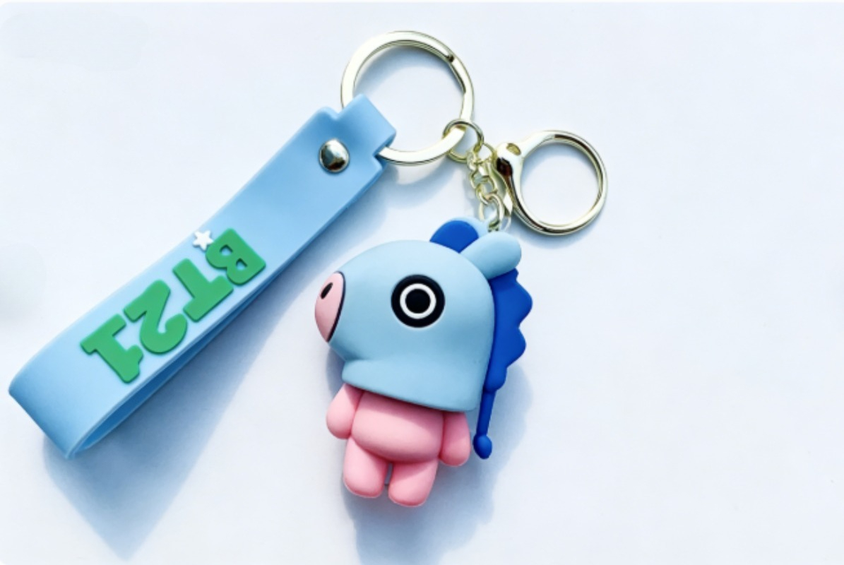 새로운 BT21 코야 RJ 슈키 쿠키 타타 치미 망 키 - Carabiner Keychain 리뷰 및 가격