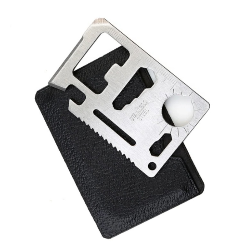 1Pc EDC 신용 카드 나이프 스테인레스 스틸 다목적 - Multitool Credit Card 리뷰 및 가격