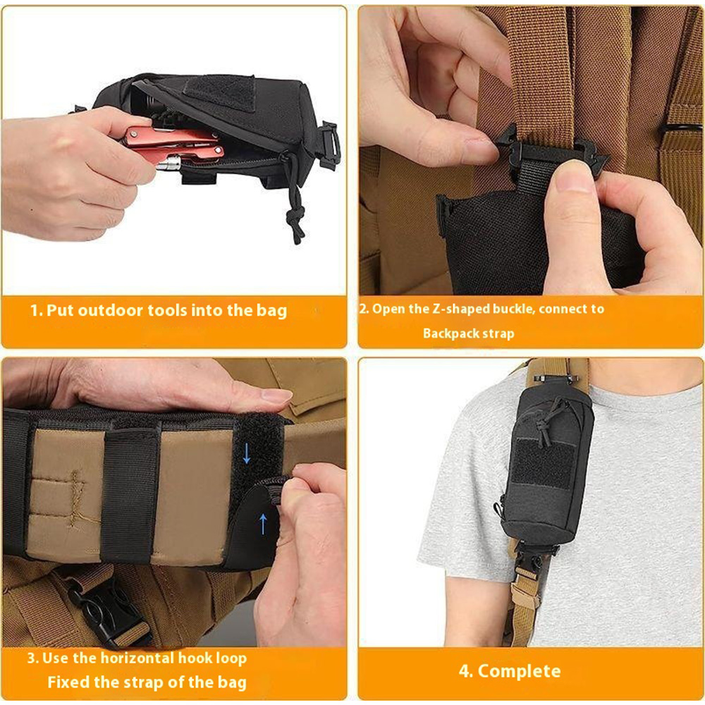 전술 MOLLE 숄더 스트랩 파우치, 야외 여행, 하이 - Edc Carry Belt 리뷰 및 가격