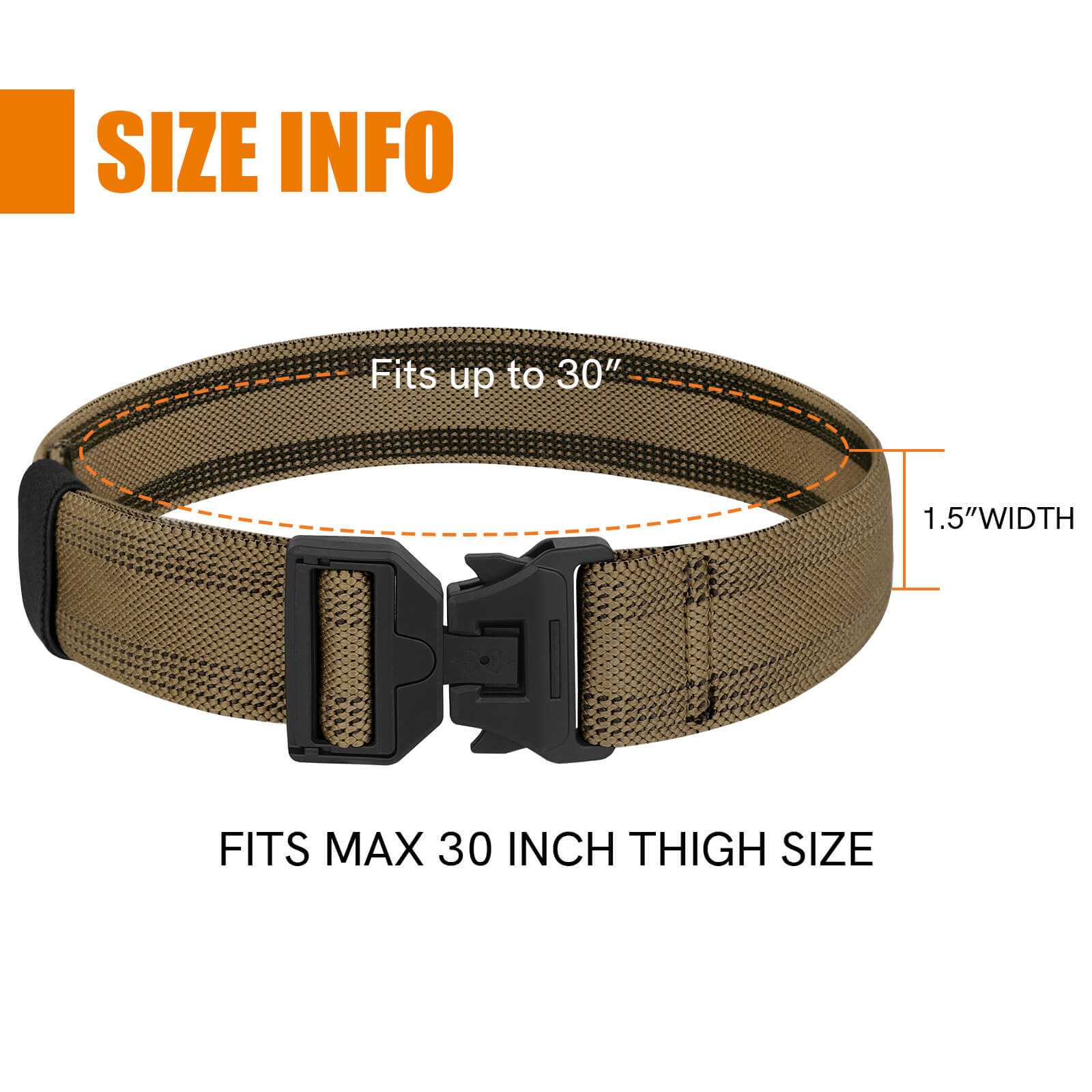 KRYDEX 1.5인치 전술용 자석 레그 스트랩 탄성  - Edc Carry Belt 리뷰 및 가격
