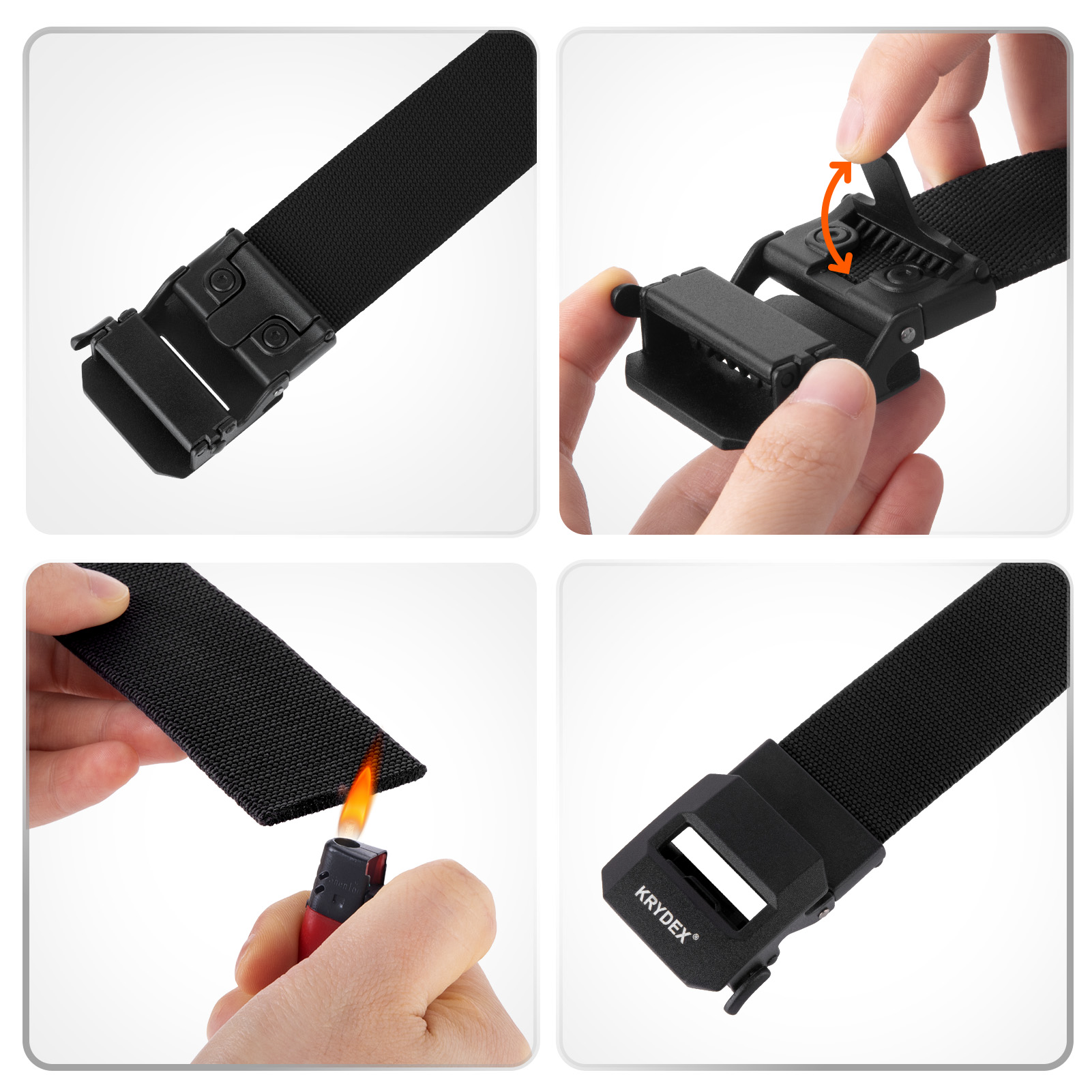 크리덱스 1.5인치 택티컬 벨트 노홀 자동잠금 작업 벨 - Edc Carry Belt 리뷰 및 가격