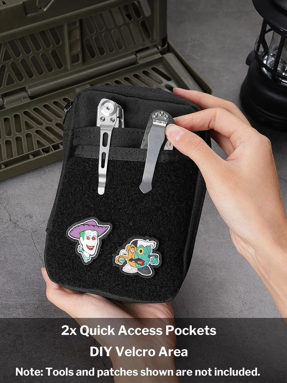 VIPERADE VE32 EDC 파우치, 패치 공간이  - Edc Carry Pocket Pouch 리뷰 및 가격