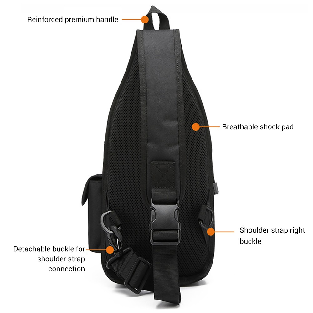 숨김 휴대용 권총 가방 전술 권총 보관 파우치 크로스바 - Edc Concealed Carry Sling Bag 리뷰 및 가격