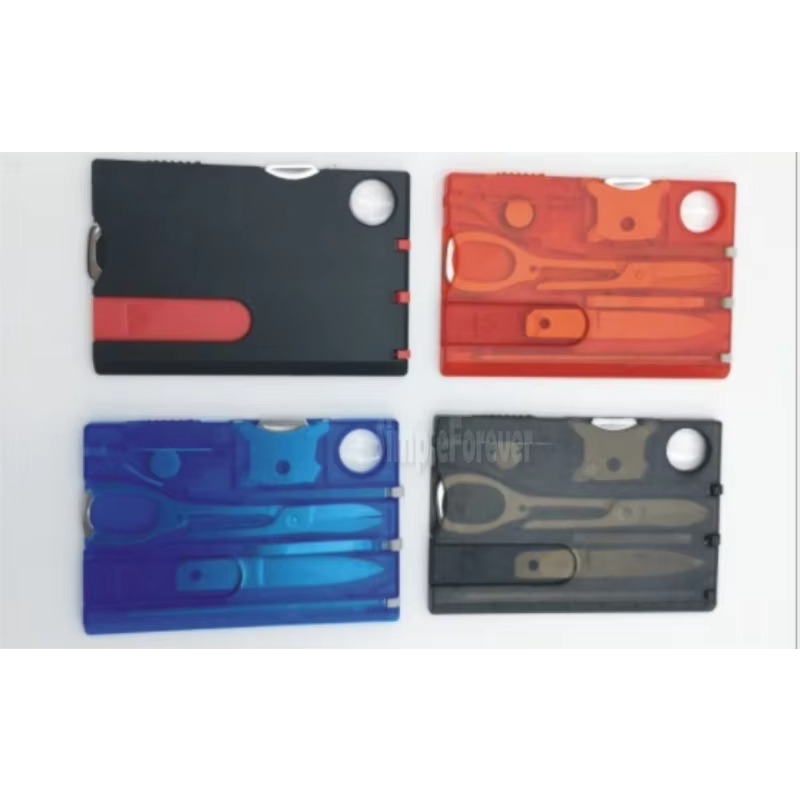 뜨거운 고품질 10 In1 포켓 신용 카드 생존 야외  - Multitool Credit Card 리뷰 및 가격