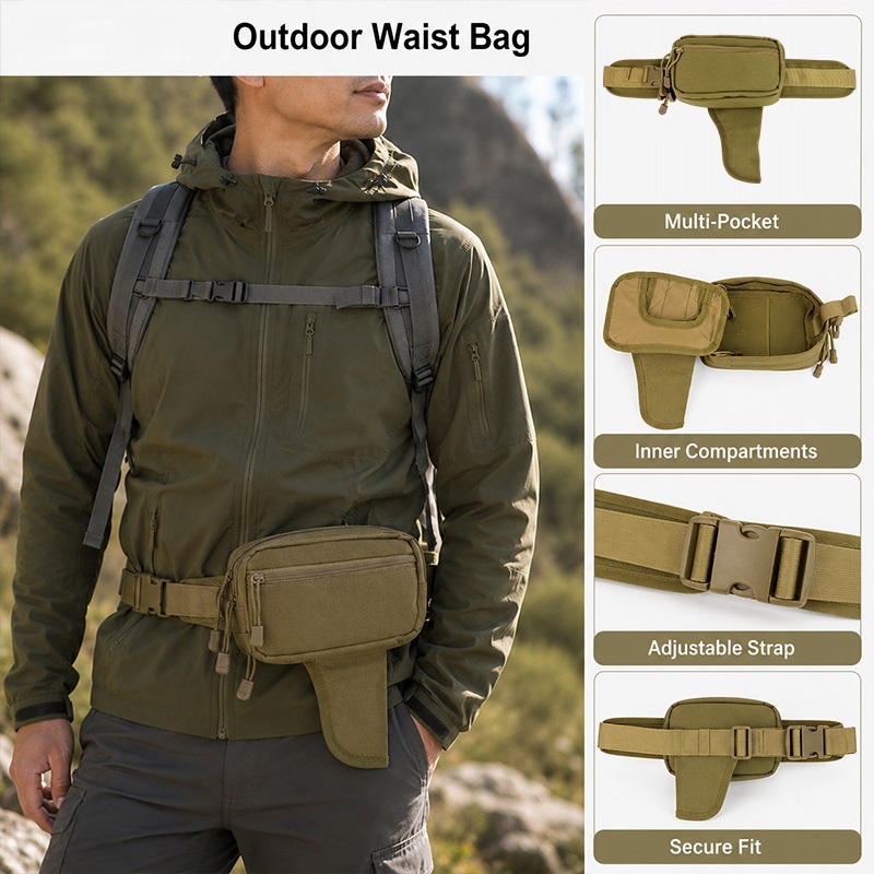 다기능 허리 가방 나일론 숨김형 캐리 홀스터 EDC 벨 - Edc Carry Bag For Men 리뷰 및 가격