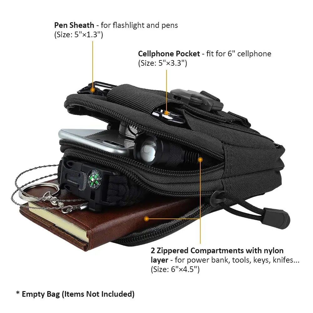 야외용품 도구 가젯 포켓 벨트 가방 전술 허리 EDC  - Edc Carry Items 리뷰 및 가격